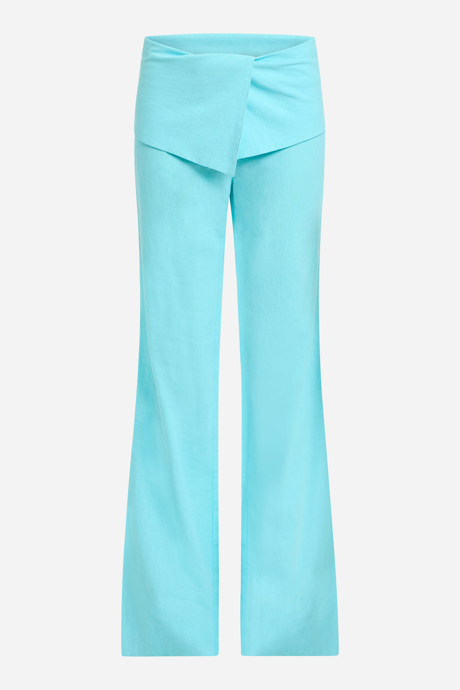 BLAKE FOLD OVER PANT - Linen