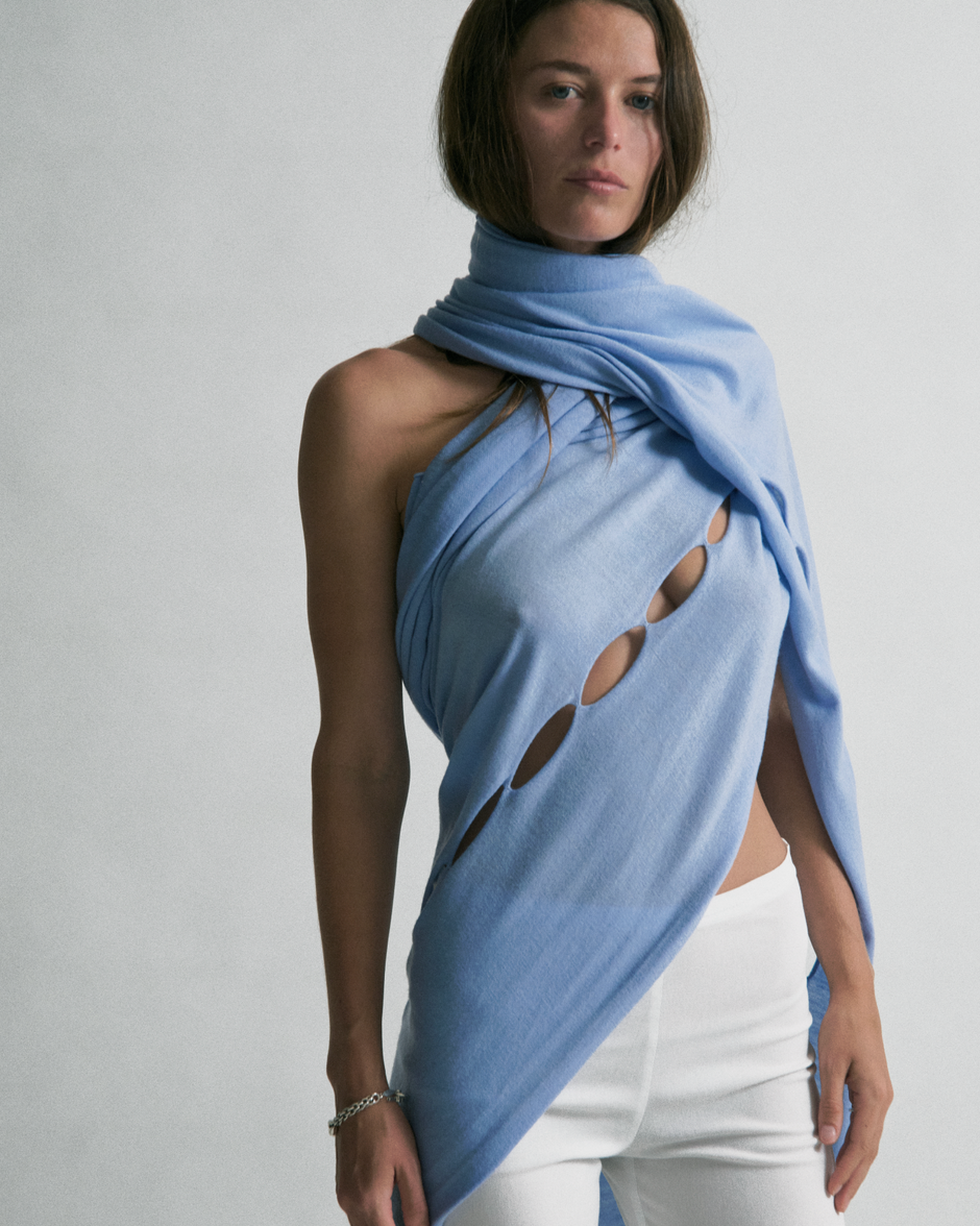 Baby Blue - Shawl