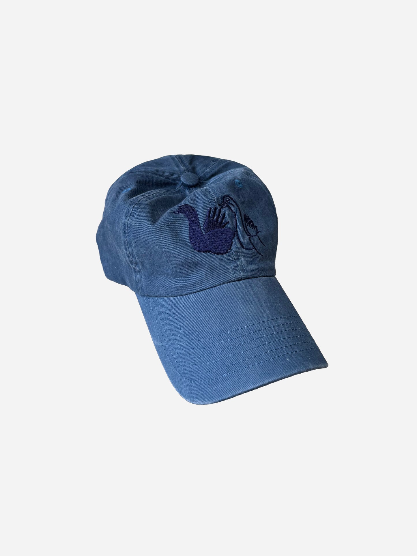 SWAN SHADOW PUPPET HAT - Washed Cotton