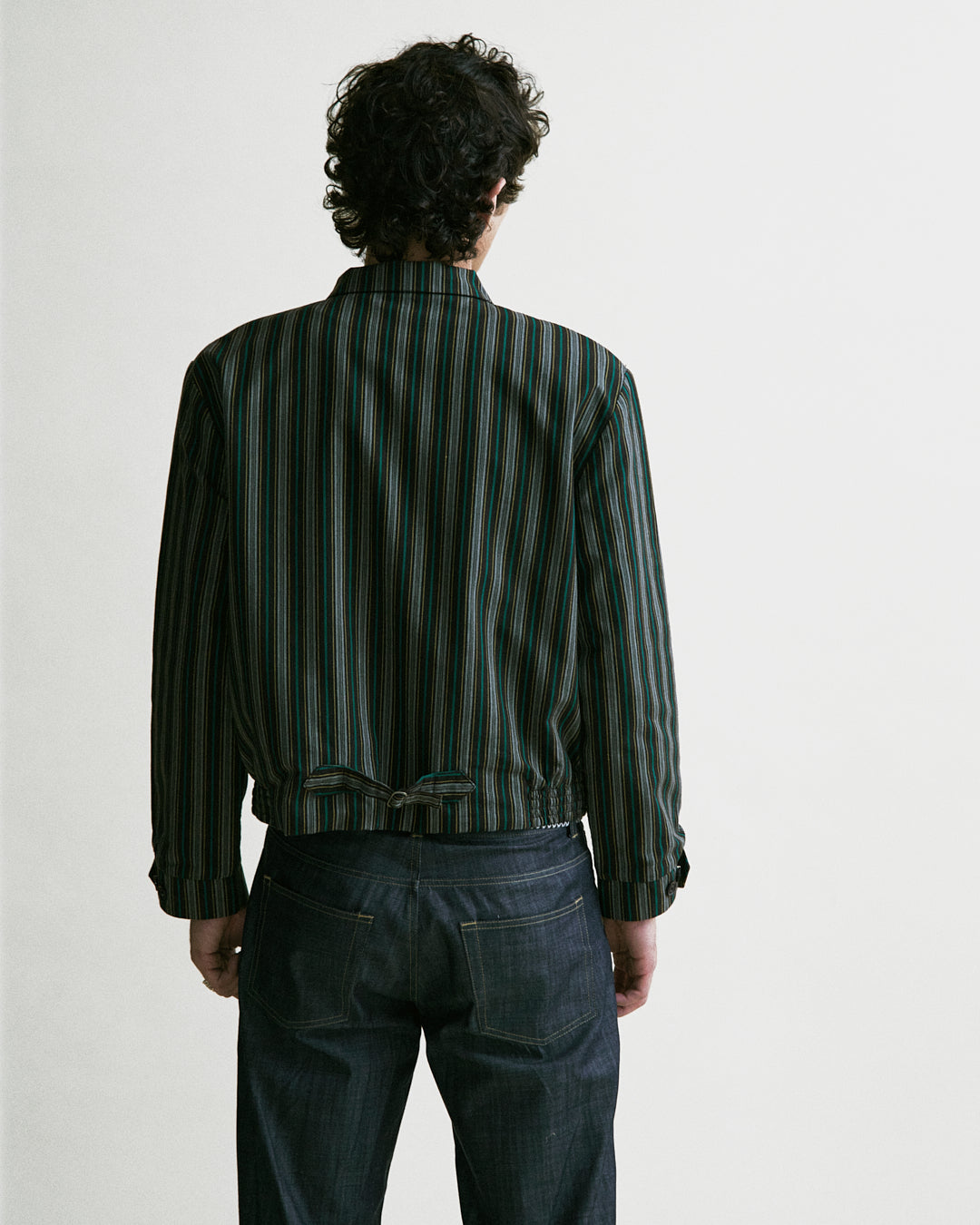 Vandyke Stripe Jacquard Jacket