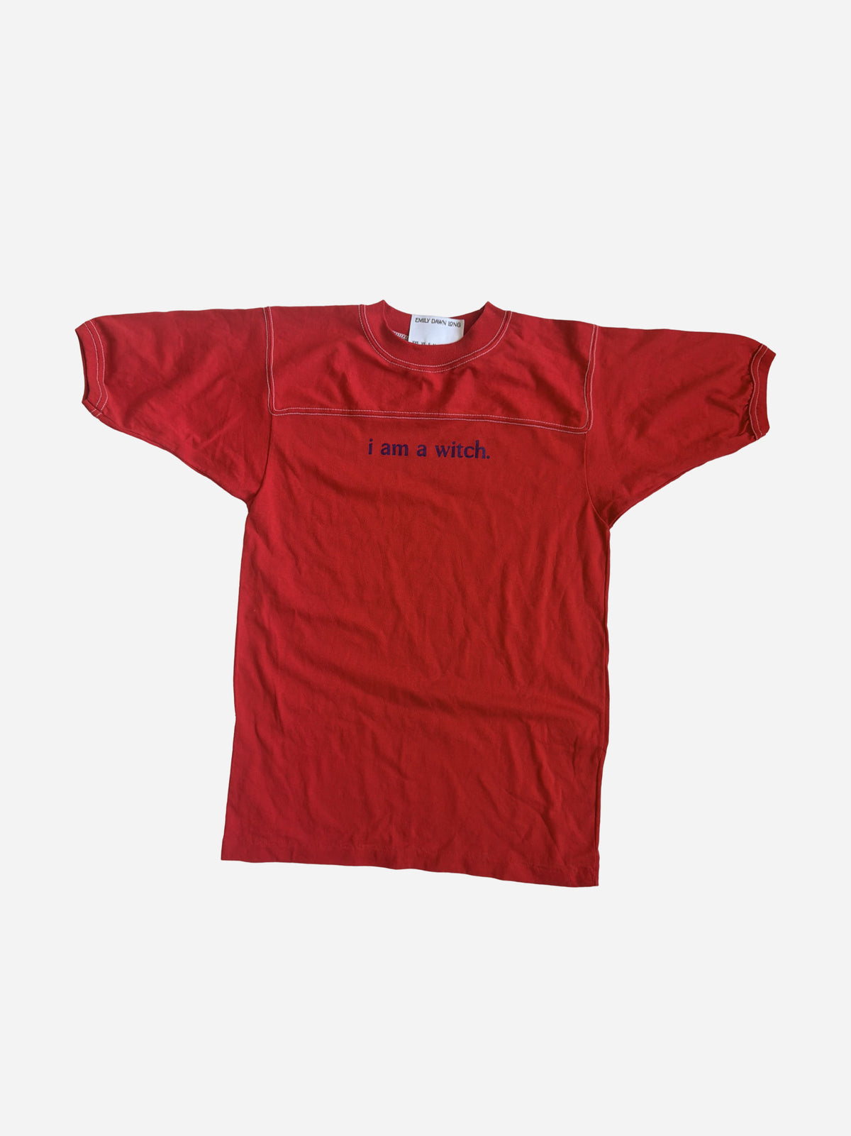 i am a witch. Red Varsity - Small