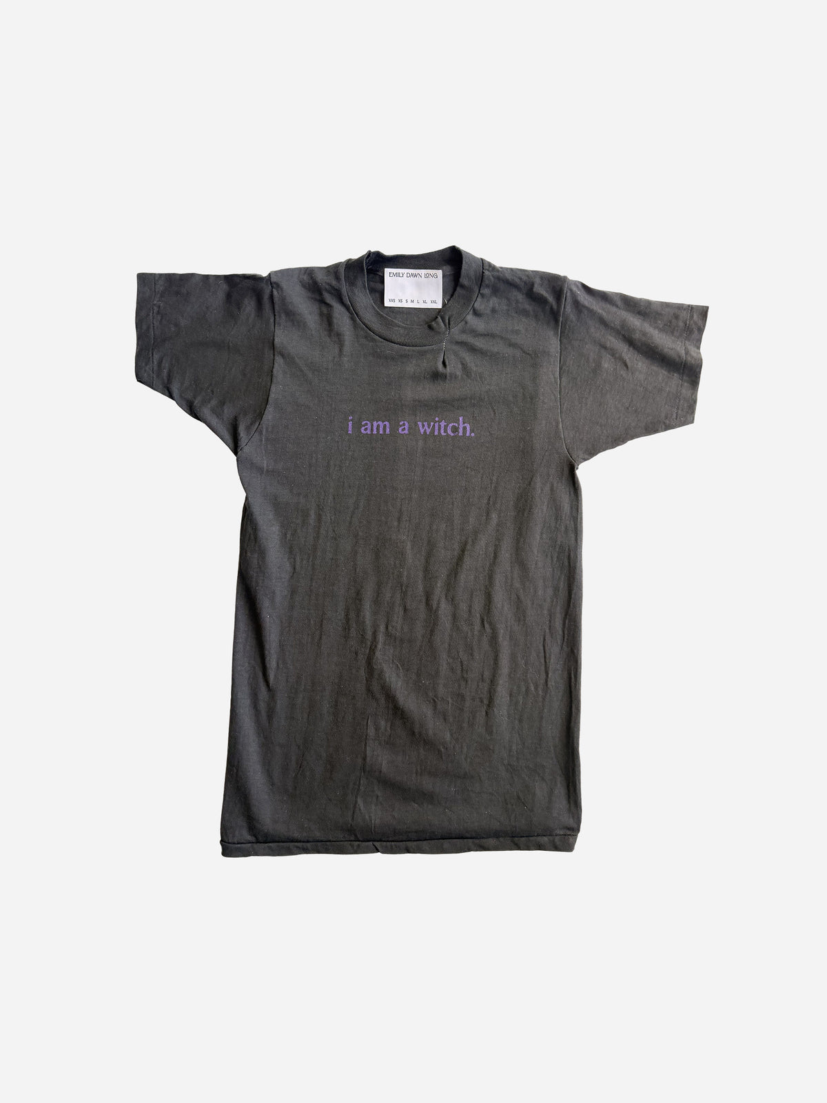 i am a witch. Black Tee - Small