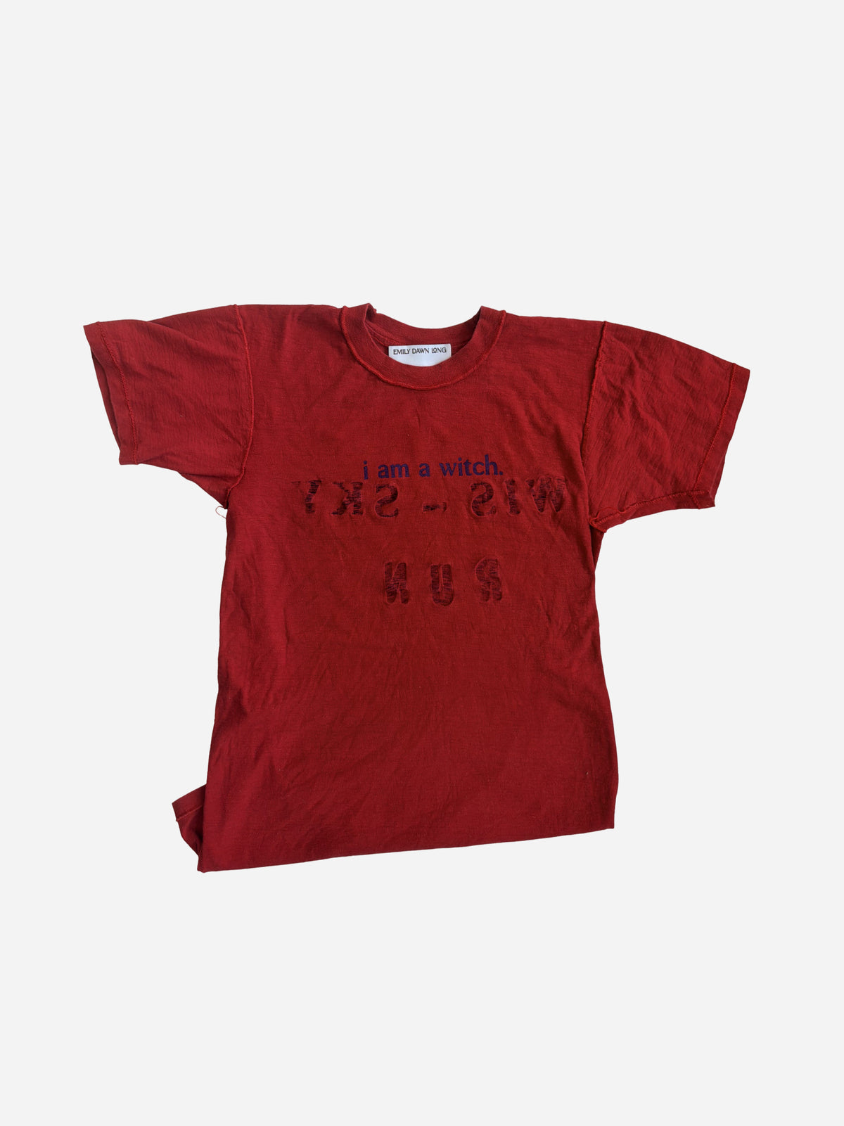 i am a witch. Red Reversible - XS/S