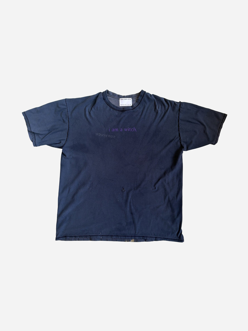 i am a witch. Navy Reverseble - XXXL