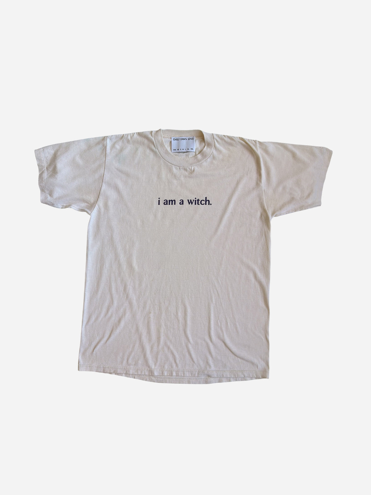 i am a witch. Off White Tee - Medium