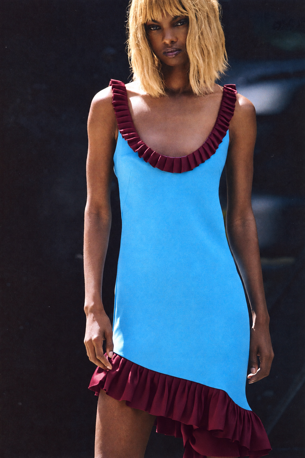The Rumper Dress - Crepe Satin