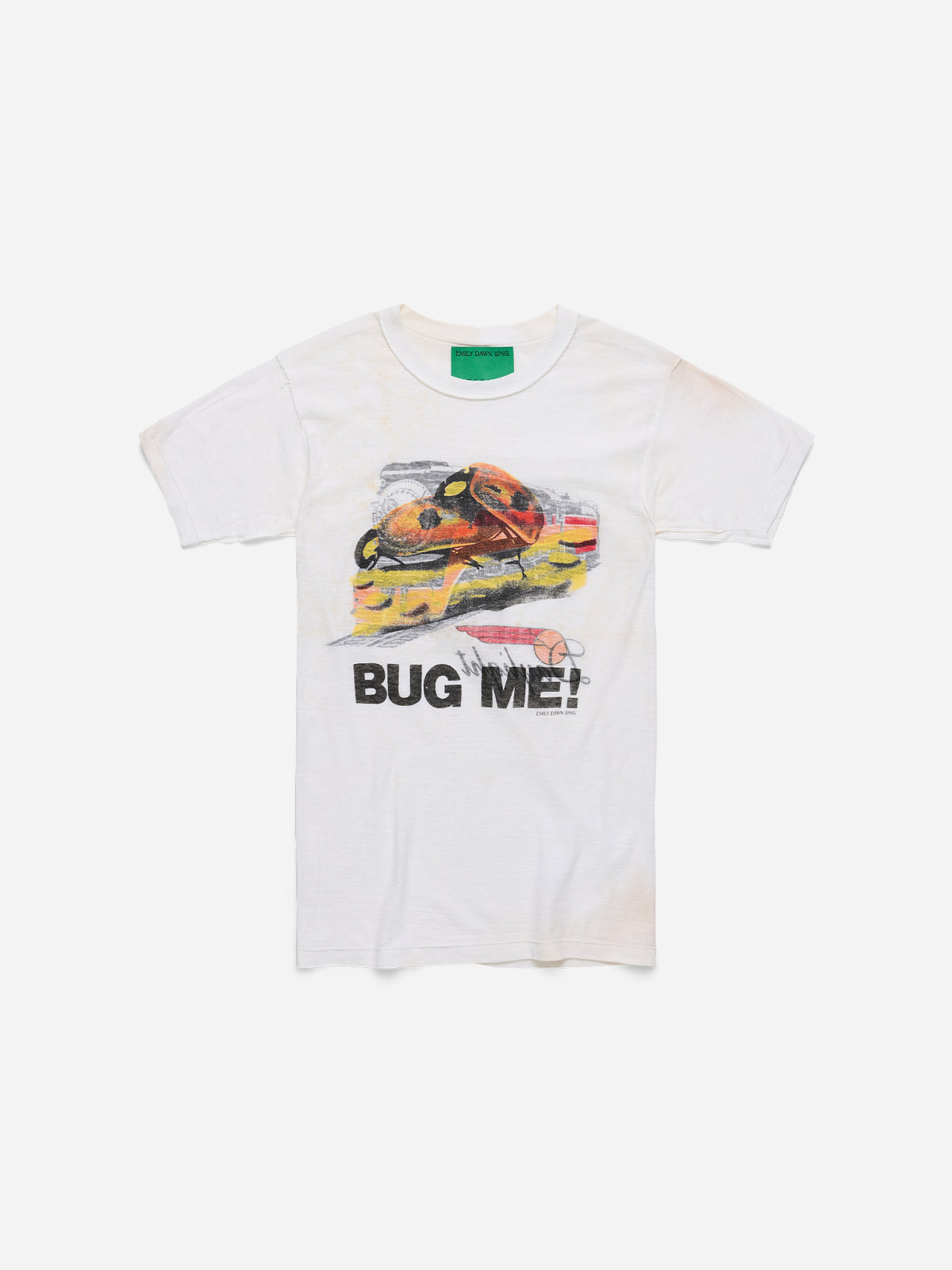 BUG ME! - White Tee_Daylight_ XS (D3)