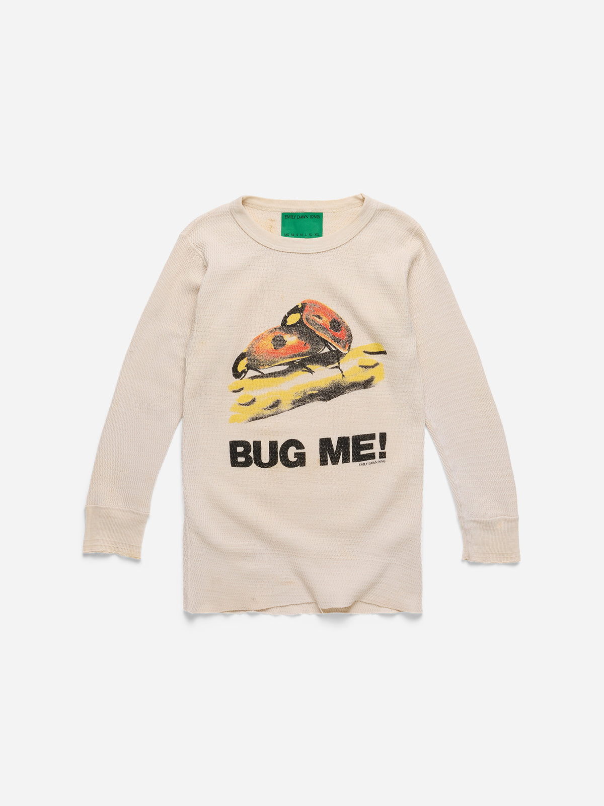 BUG ME! - White Waffle Thermal_M/L (C2)