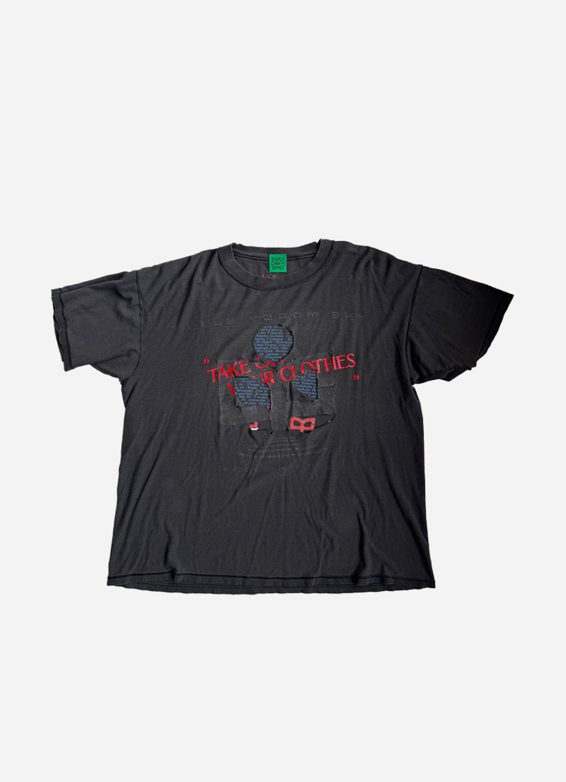 “TAKE OFF YOUR CLOTHES”  - ONE OF A KIND VINTAGE TEE M/L