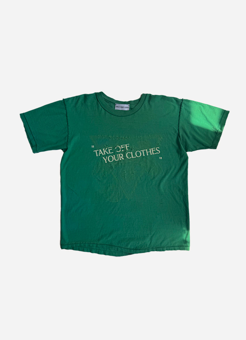 “TAKE OFF YOUR CLOTHES”  - CELTICS GREEN L/XL
