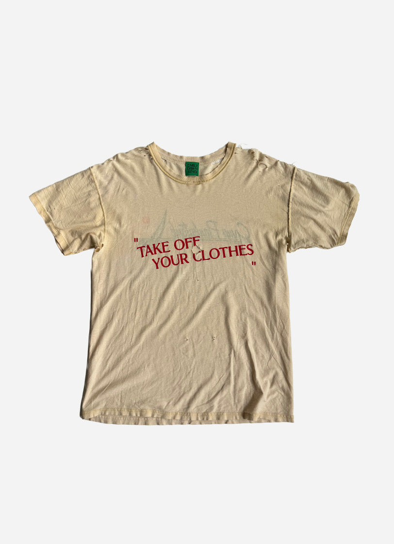 “TAKE OFF YOUR CLOTHES”  - CREAM1