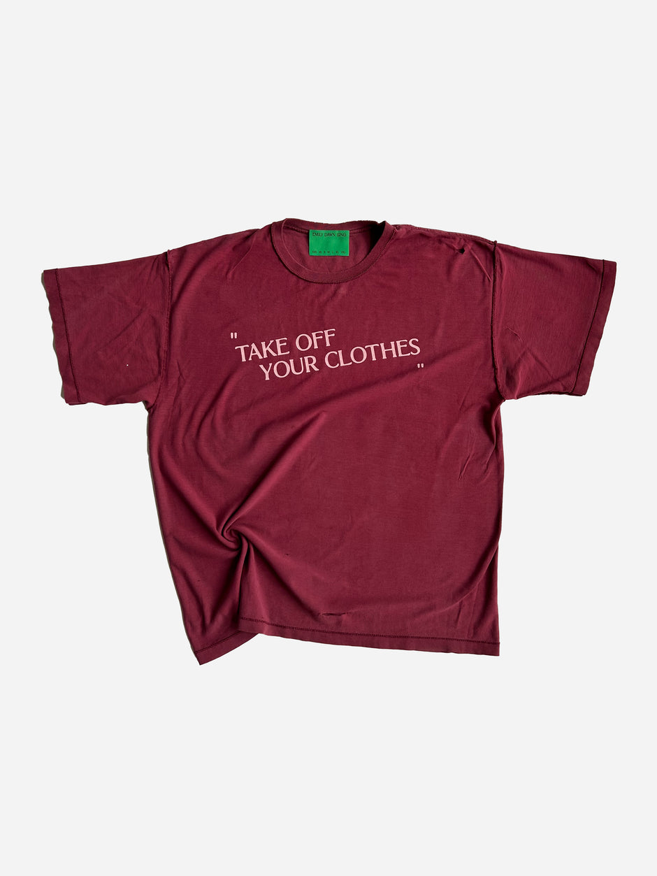 “TAKE OFF YOUR CLOTHES”  - RedLevi_L