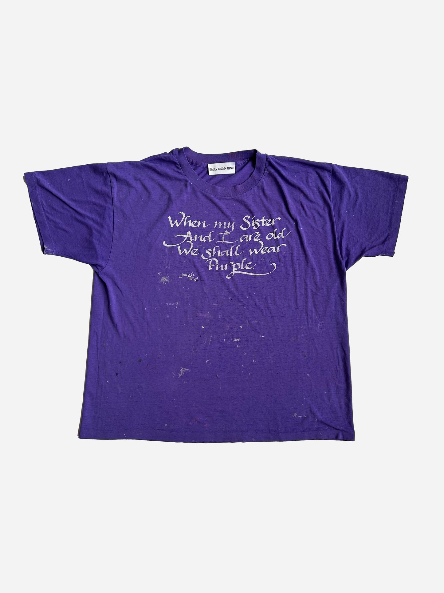 “TAKE OFF YOUR CLOTHES”  - Purple_XL