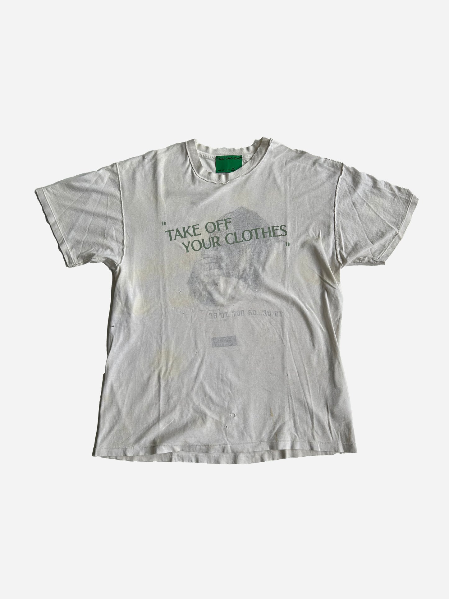 “TAKE OFF YOUR CLOTHES”  - Ape_L/XL