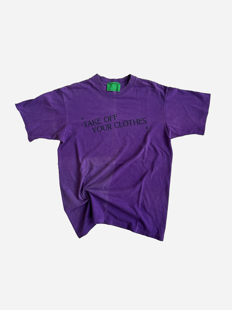 “TAKE OFF YOUR CLOTHES”  - Purple_L
