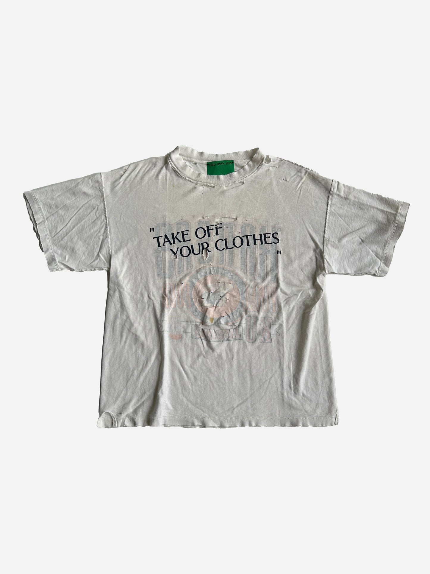 “TAKE OFF YOUR CLOTHES”  - Kansas_M/L