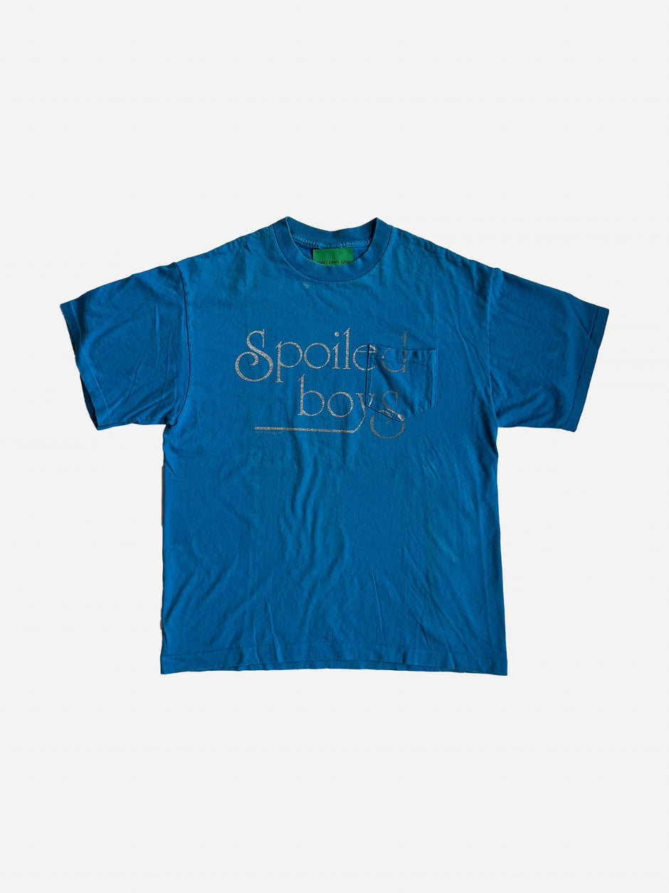 SPOILED BOYS - Blue Tee_Pocket_L (ss)