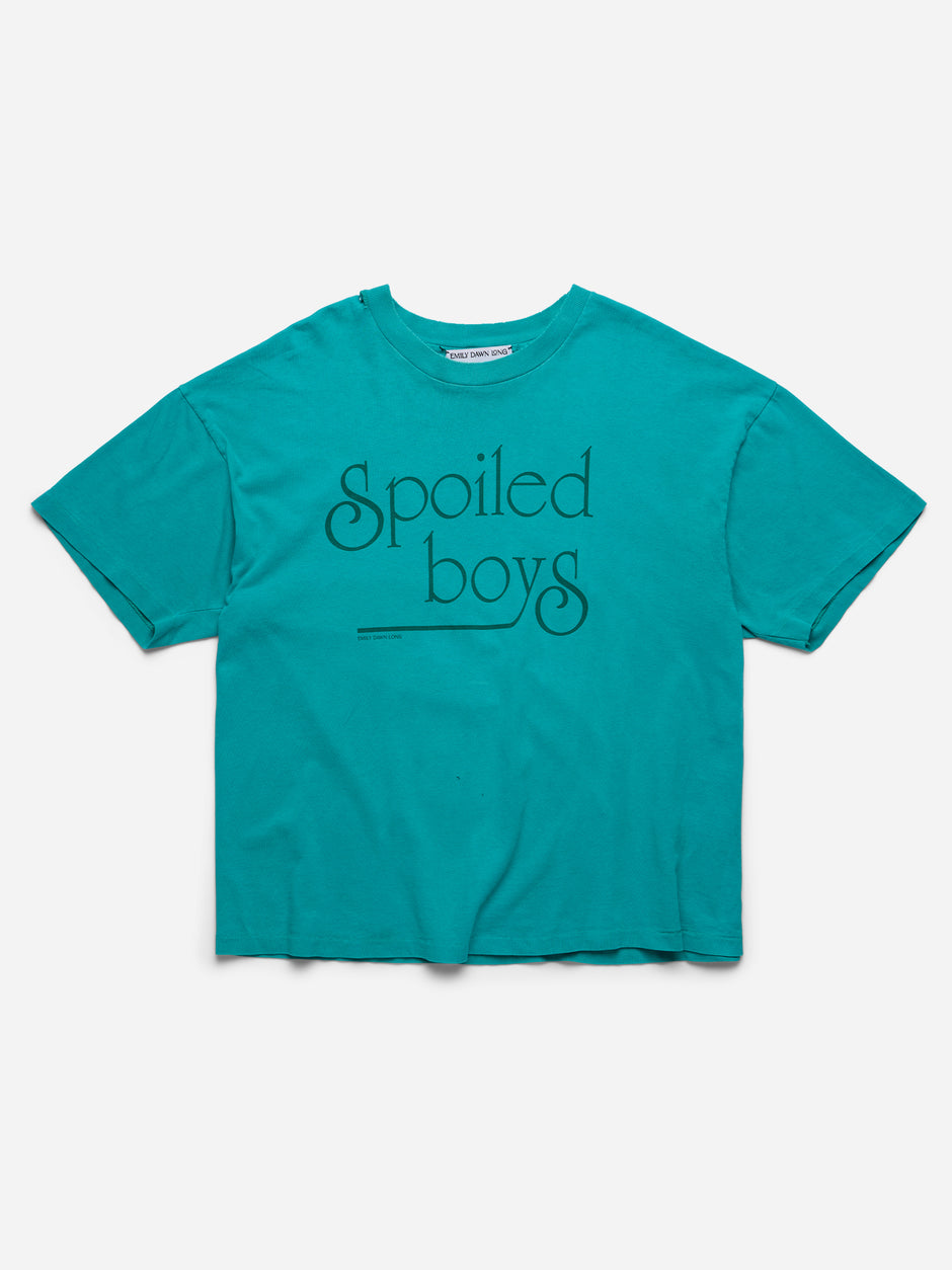 SPOILED BOYS - Teal Tee_XL (e)