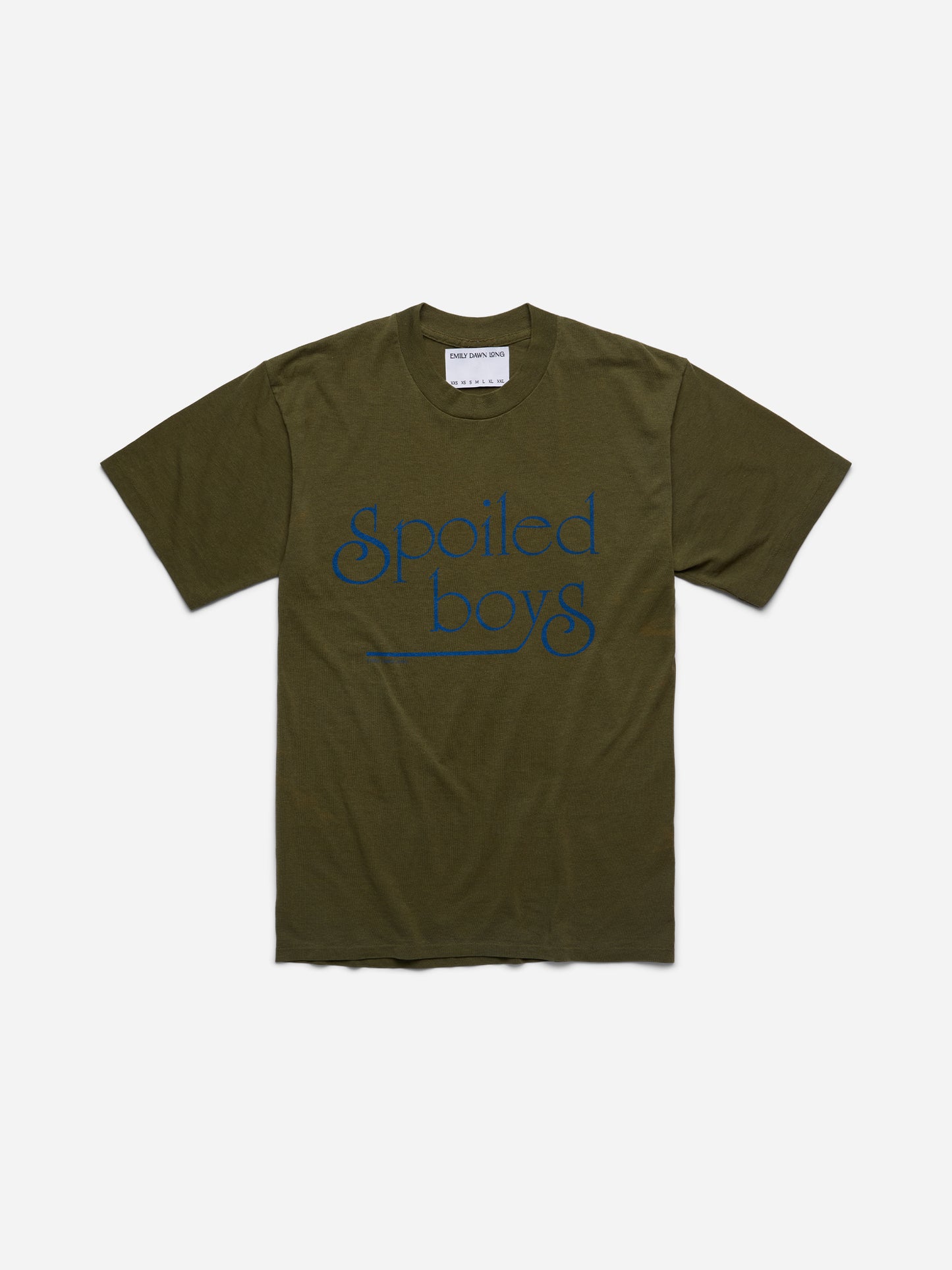 SPOILED BOYS - Green Tee_S (p)