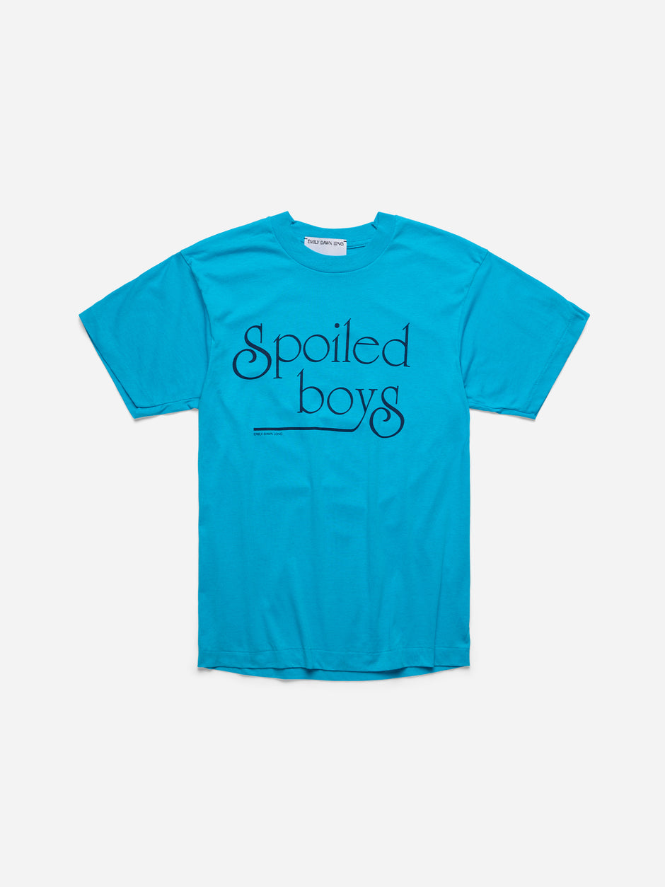 SPOILED BOYS - Blue Tee_M (dd)
