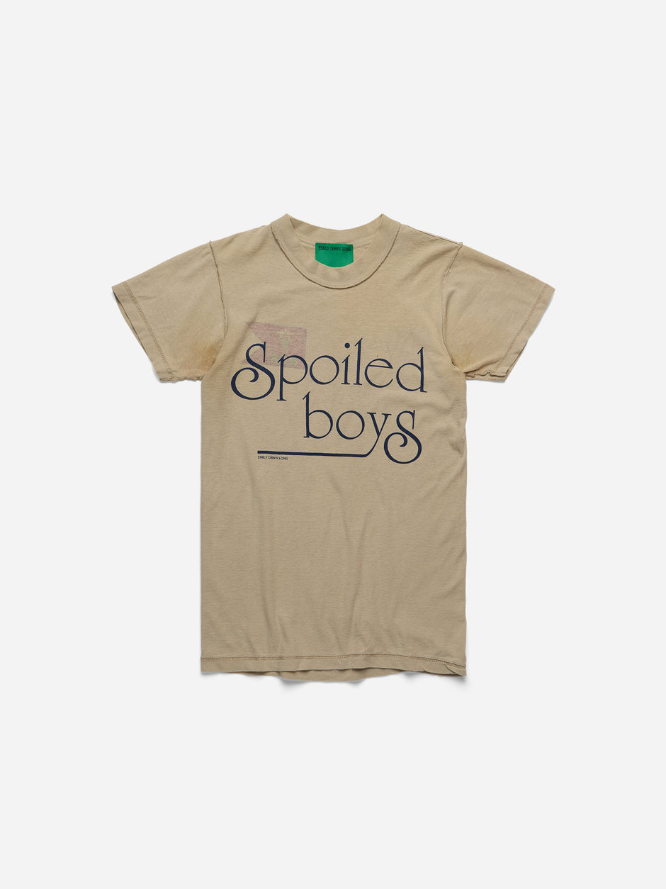 SPOILED BOYS - Taupe Tee_Flag_XS/S (q)