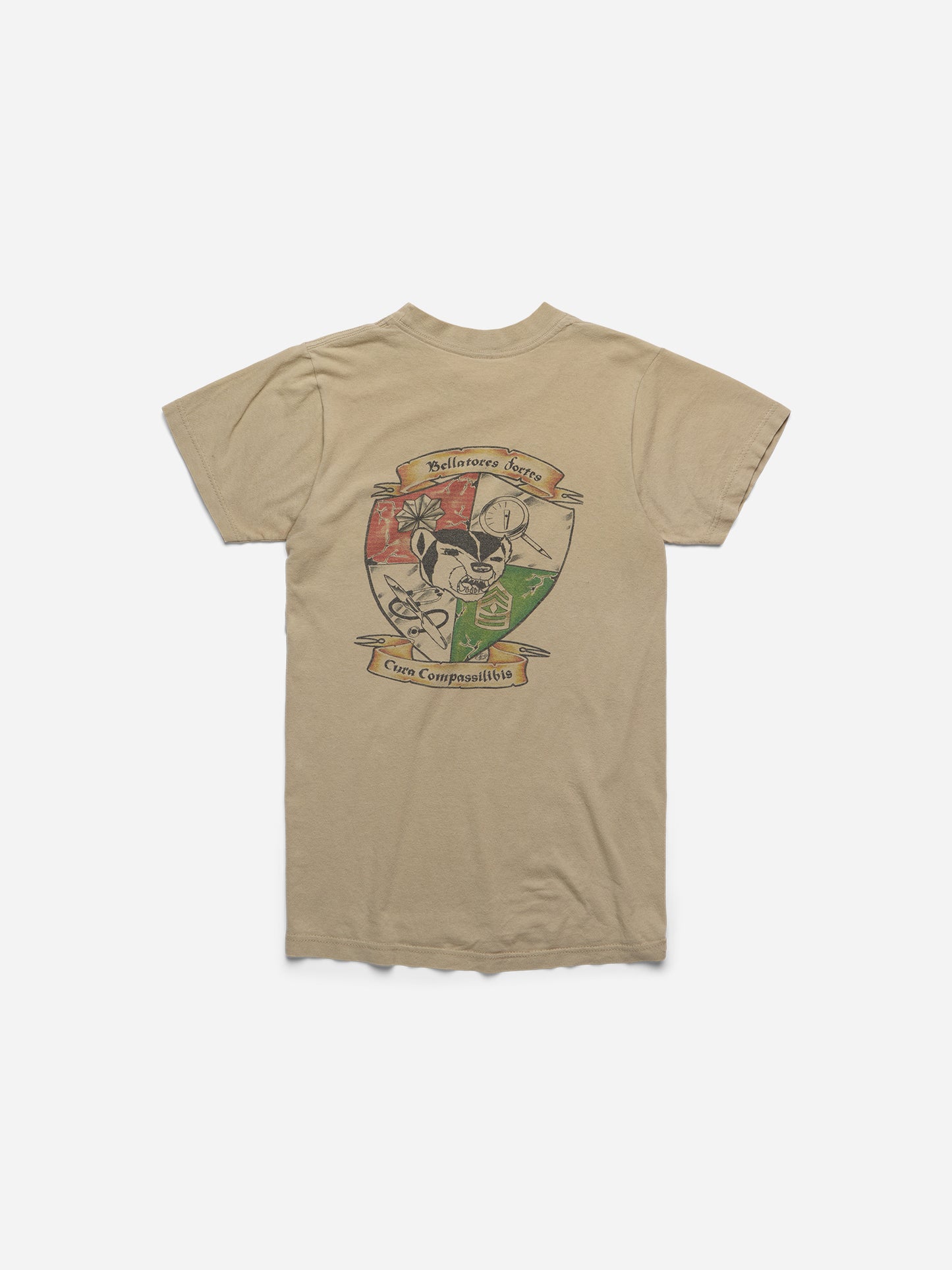 SPOILED BOYS - Taupe Tee_Flag_XS/S (q)