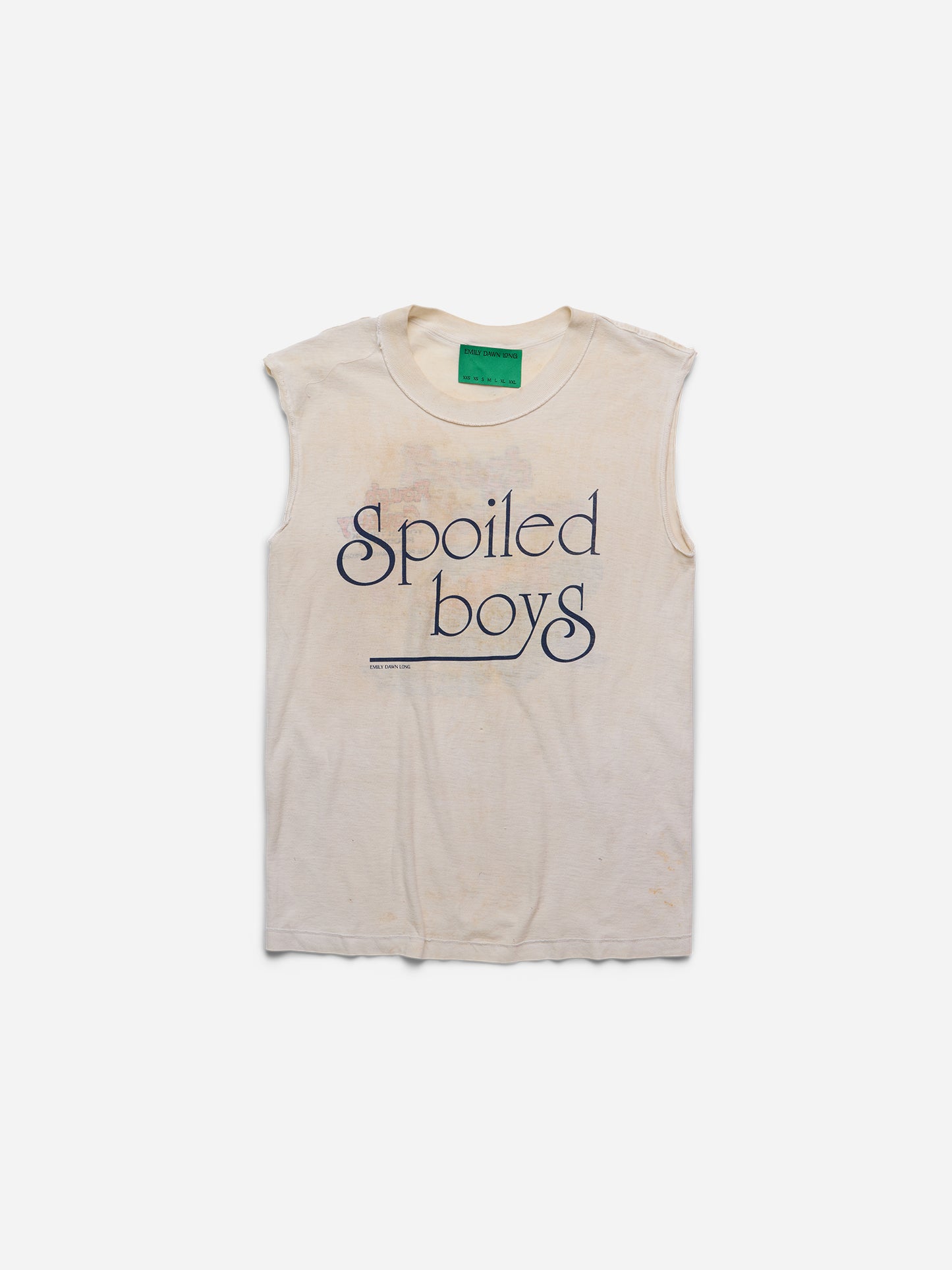 SPOILED BOYS - White Tank_Truck_S/M (n)