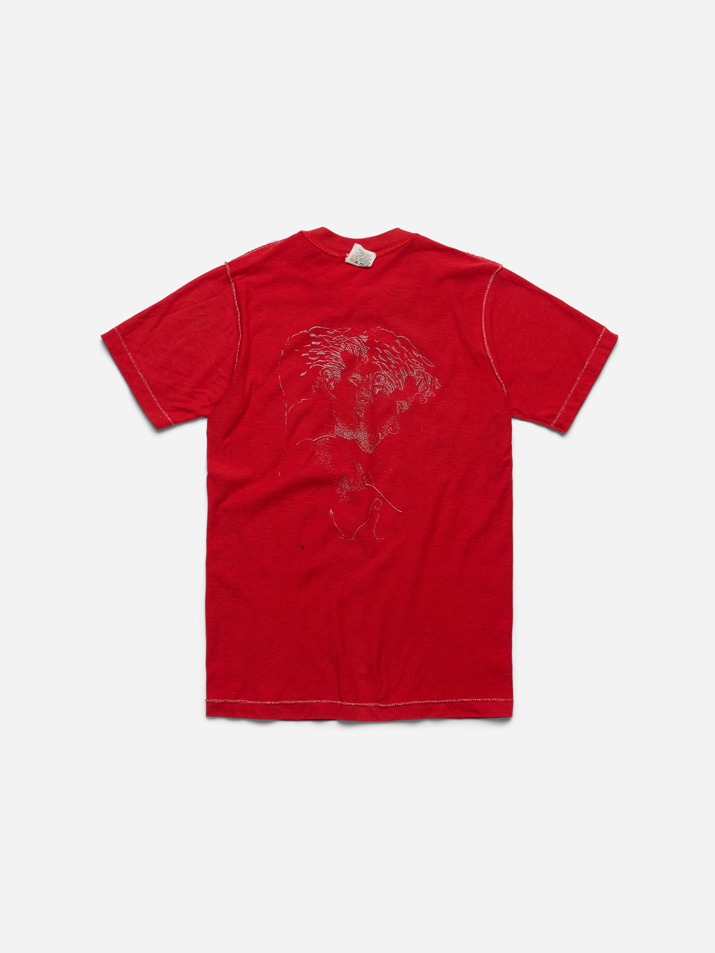 SPOILED BOYS - Red Baby Tee_Camp_XXS (gg)