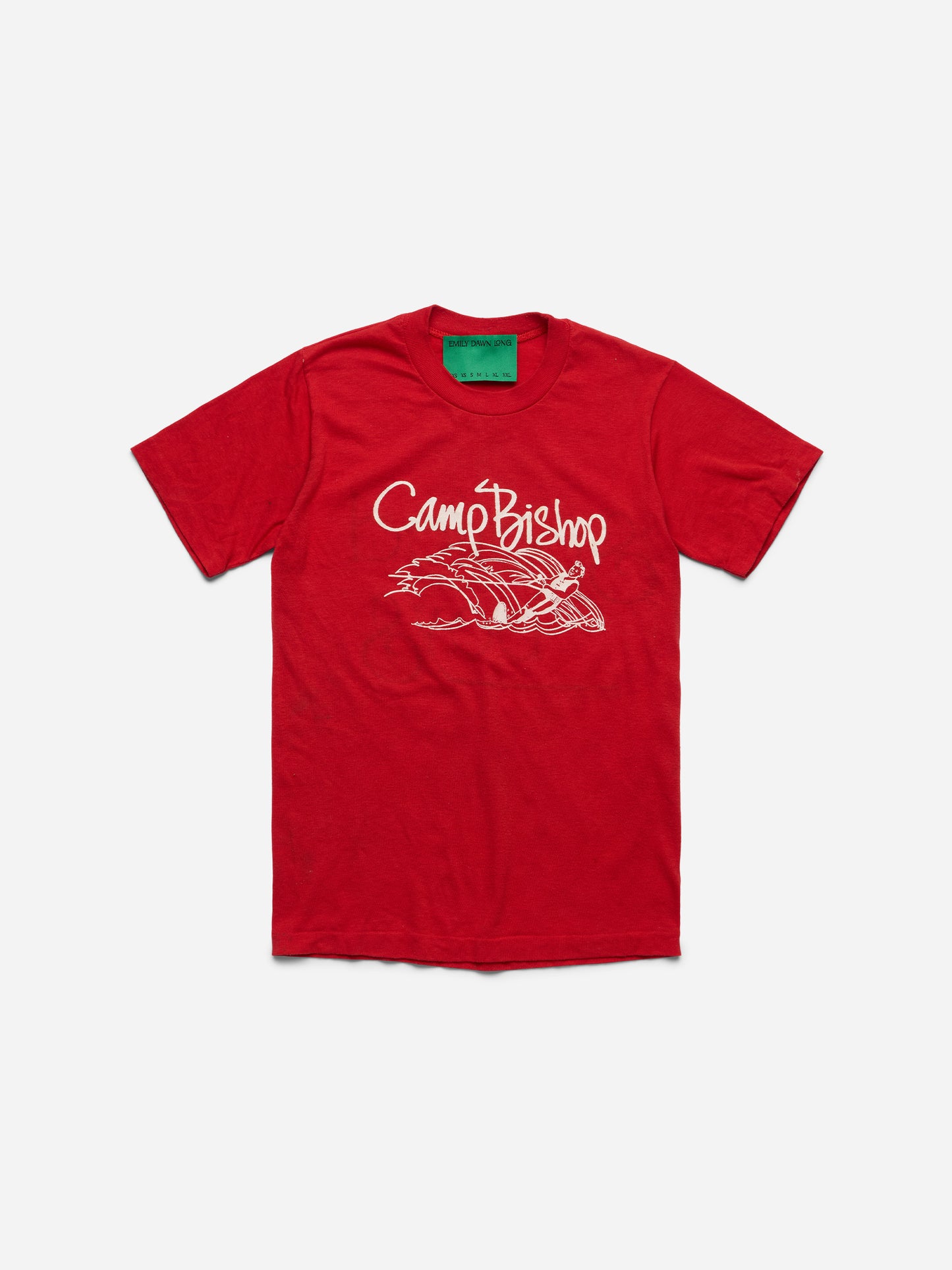 SPOILED BOYS - Red Baby Tee_Camp_XXS (gg)