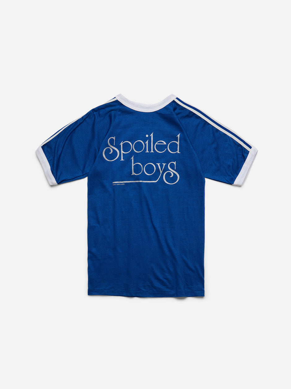 SPOILED BOYS - Blue White Varsity_S/M (z)