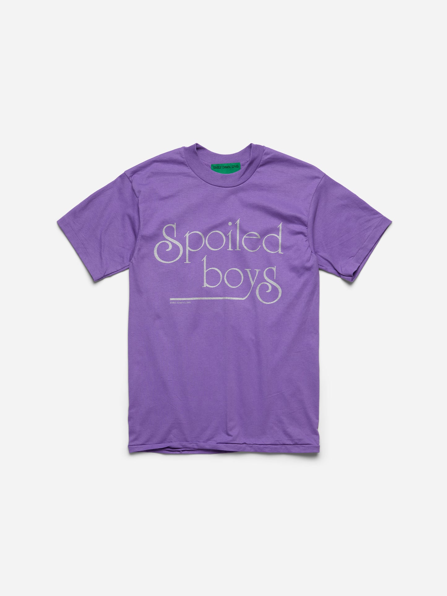SPOILED BOYS - Purple Tee_S (w)