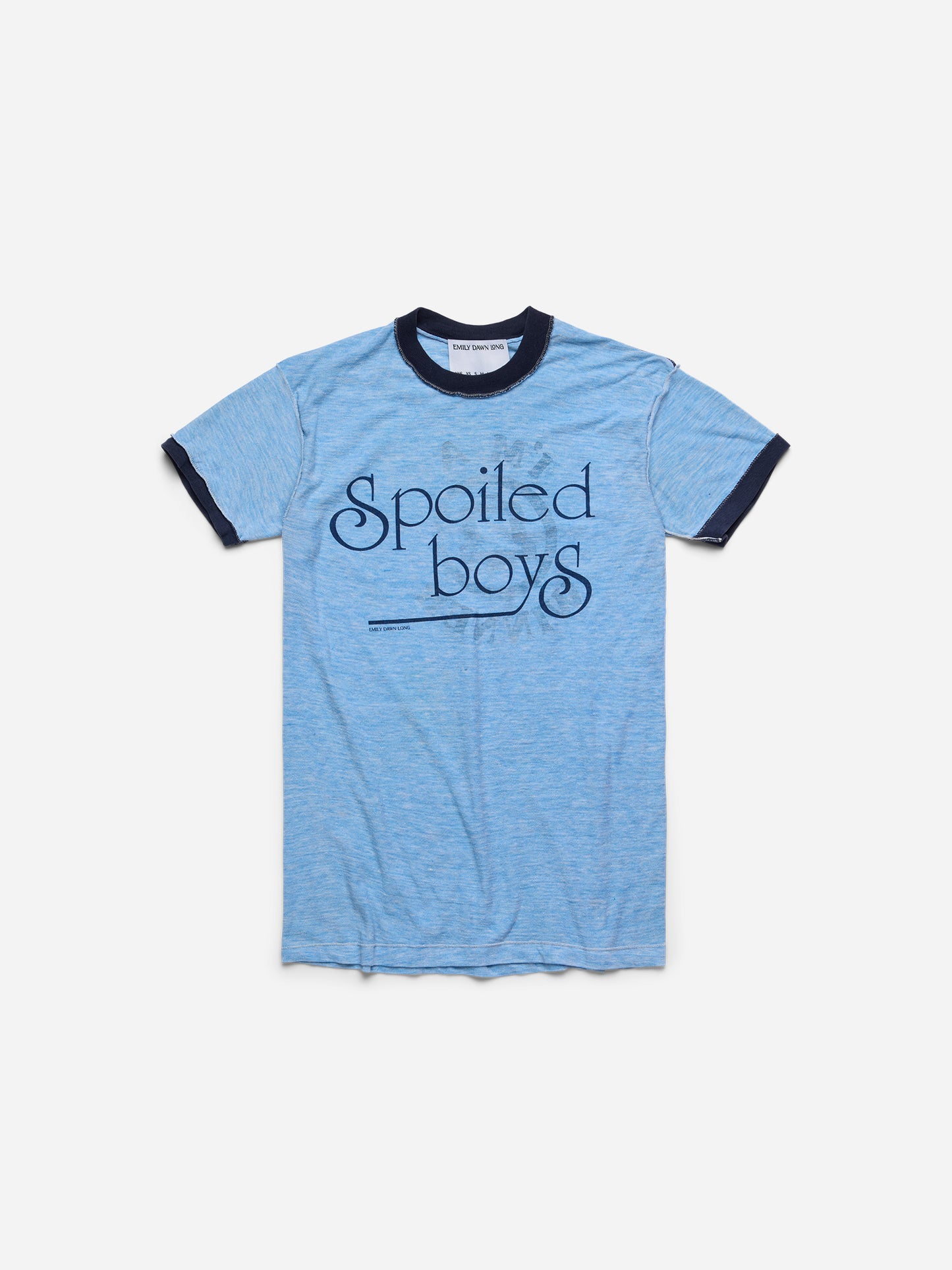 SPOILED BOYS - Blue Navy Ringer_Winner_S/M (cc)