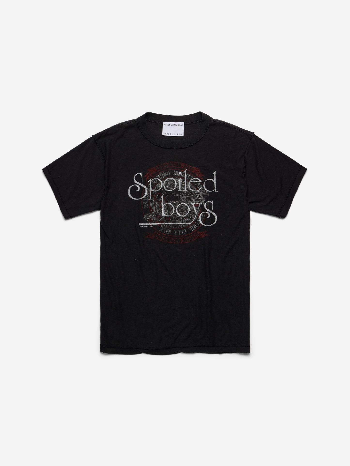SPOILED BOYS - Black Tee_Hare_S/M (d)