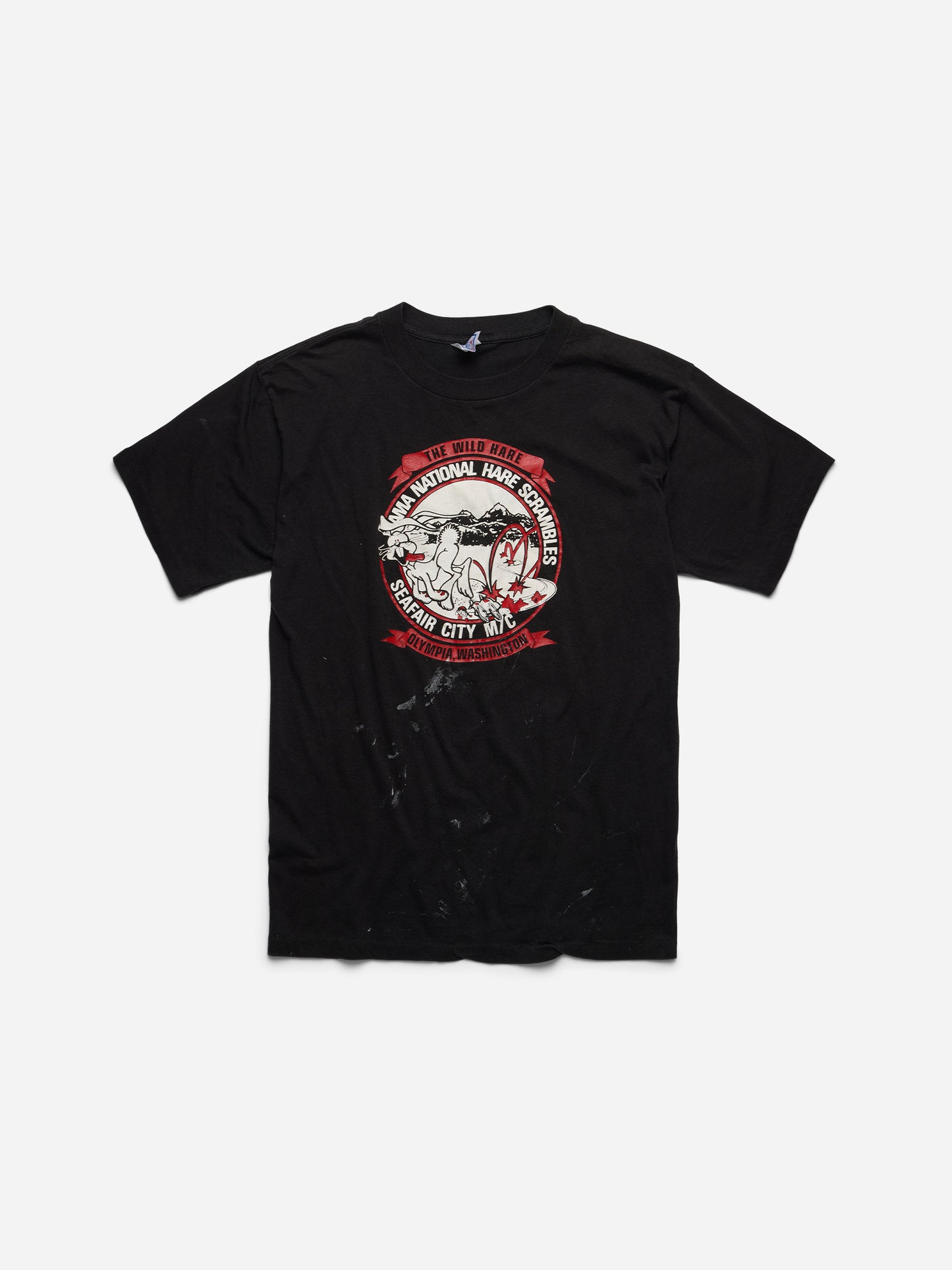 SPOILED BOYS - Black Tee_Hare_S/M (d)