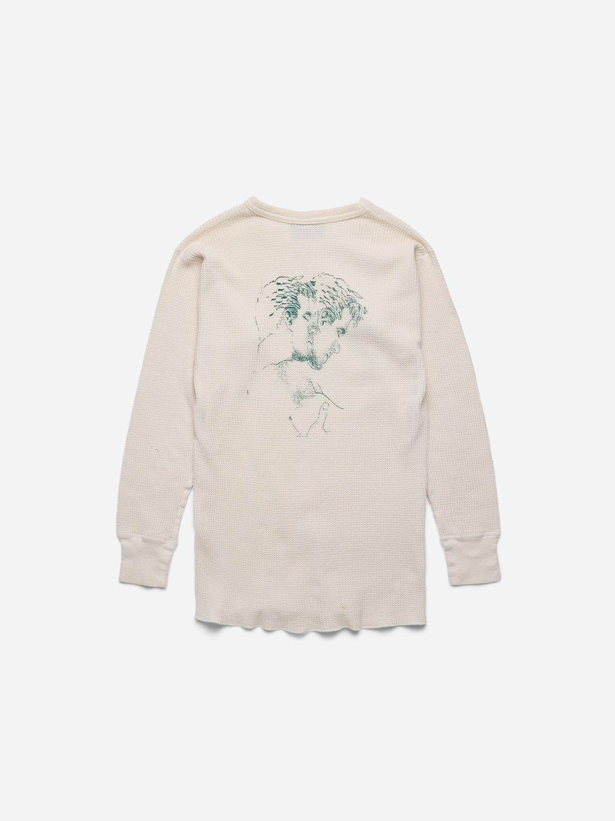 SPOILED BOYS - White Waffle Thermal_Green_S (ii)