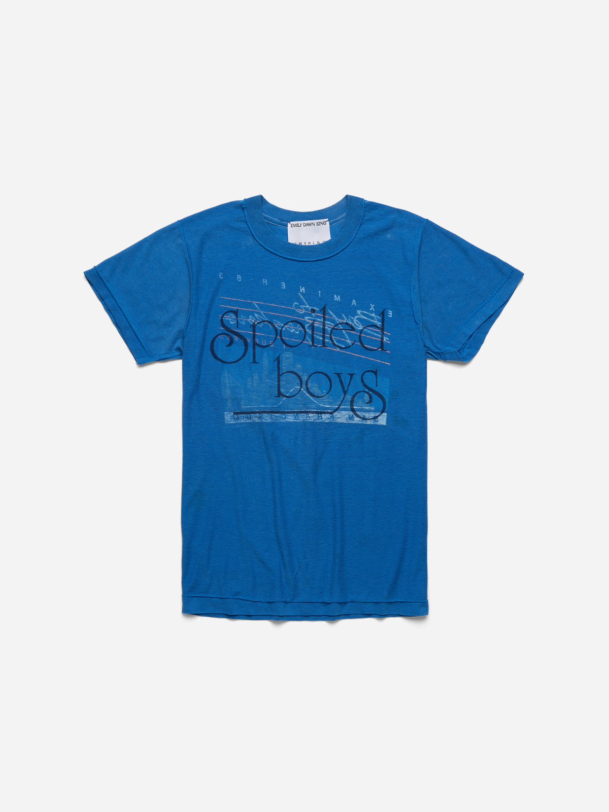 SPOILED BOYS - Blue Tee_SF_S (ee)