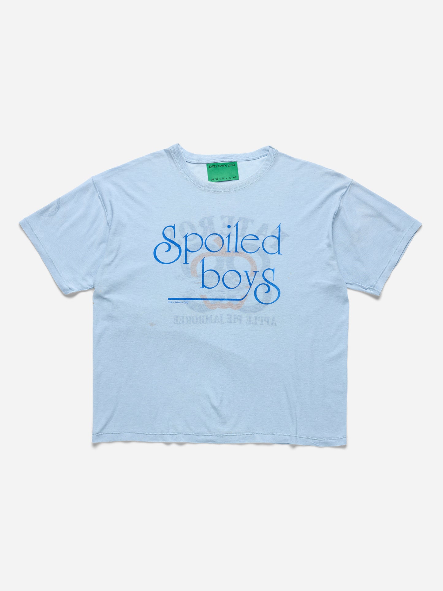 SPOILED BOYS -  LIGHT BLUE TEE_PIE_M (a)