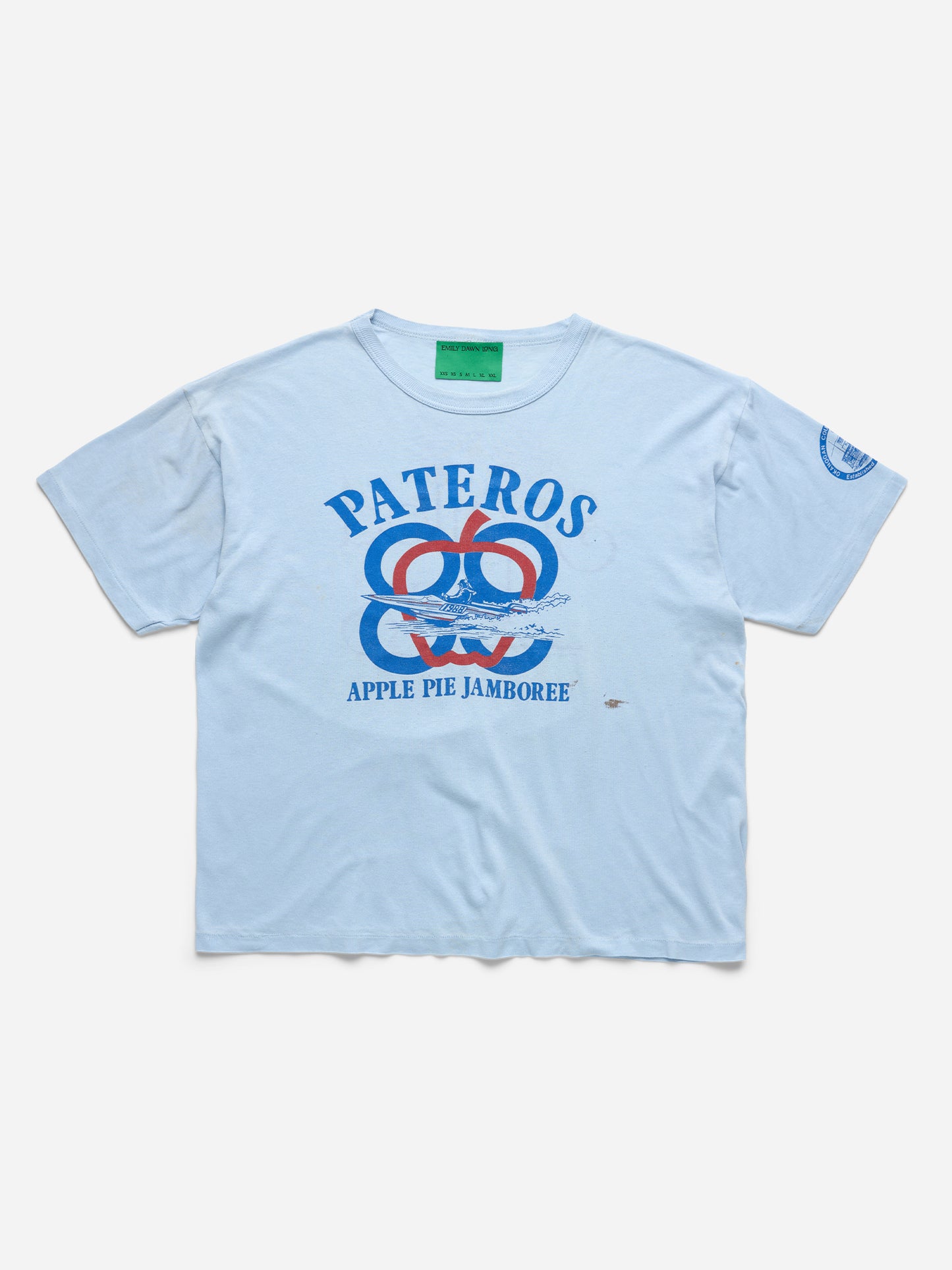 SPOILED BOYS -  LIGHT BLUE TEE_PIE_M (a)