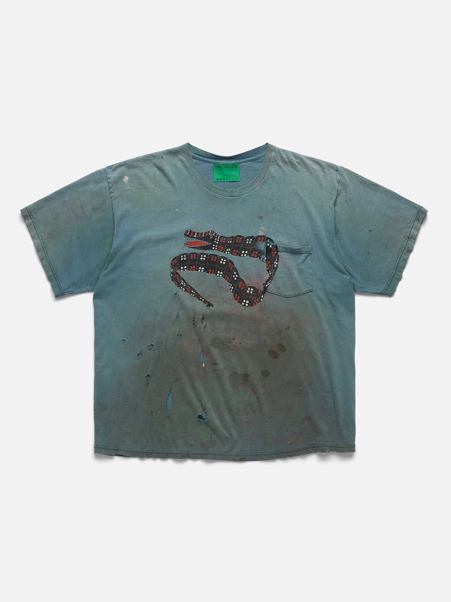 YEAR OF THE DRAGON - BURNT SAGE TEE_ M/L (s)