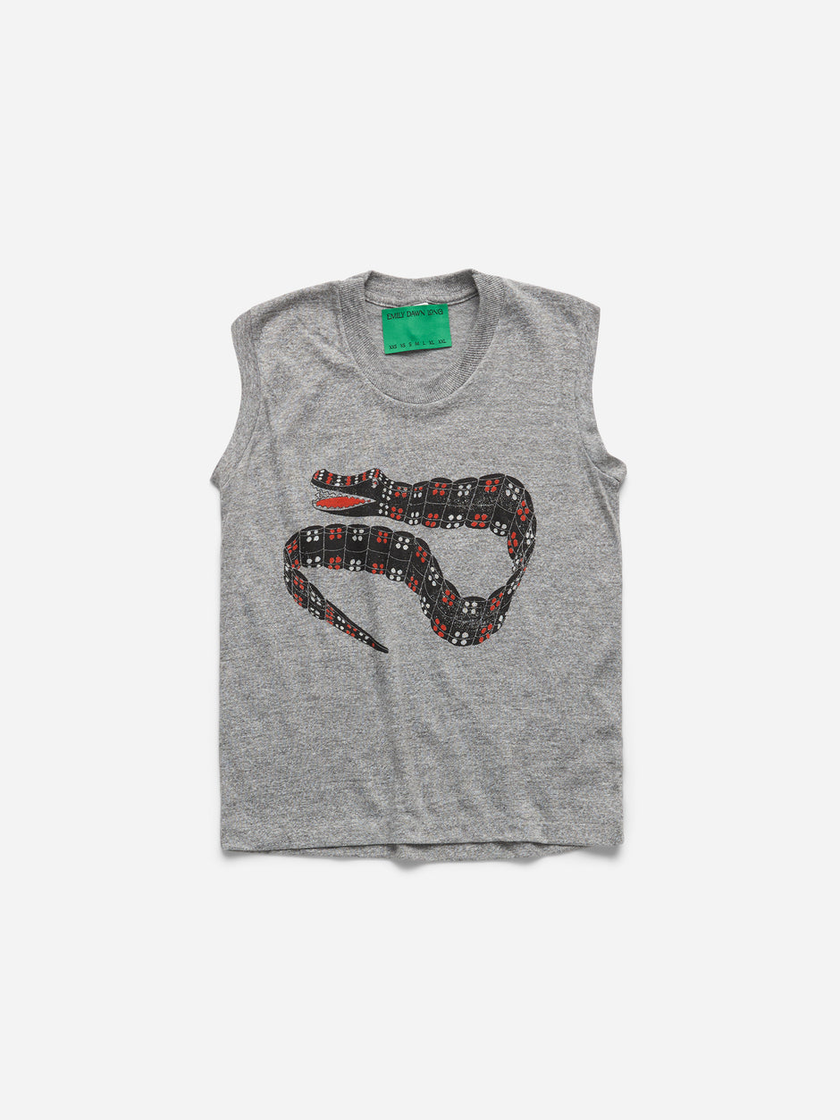 YEAR OF THE DRAGON - GREY TANK _XS/S (t)