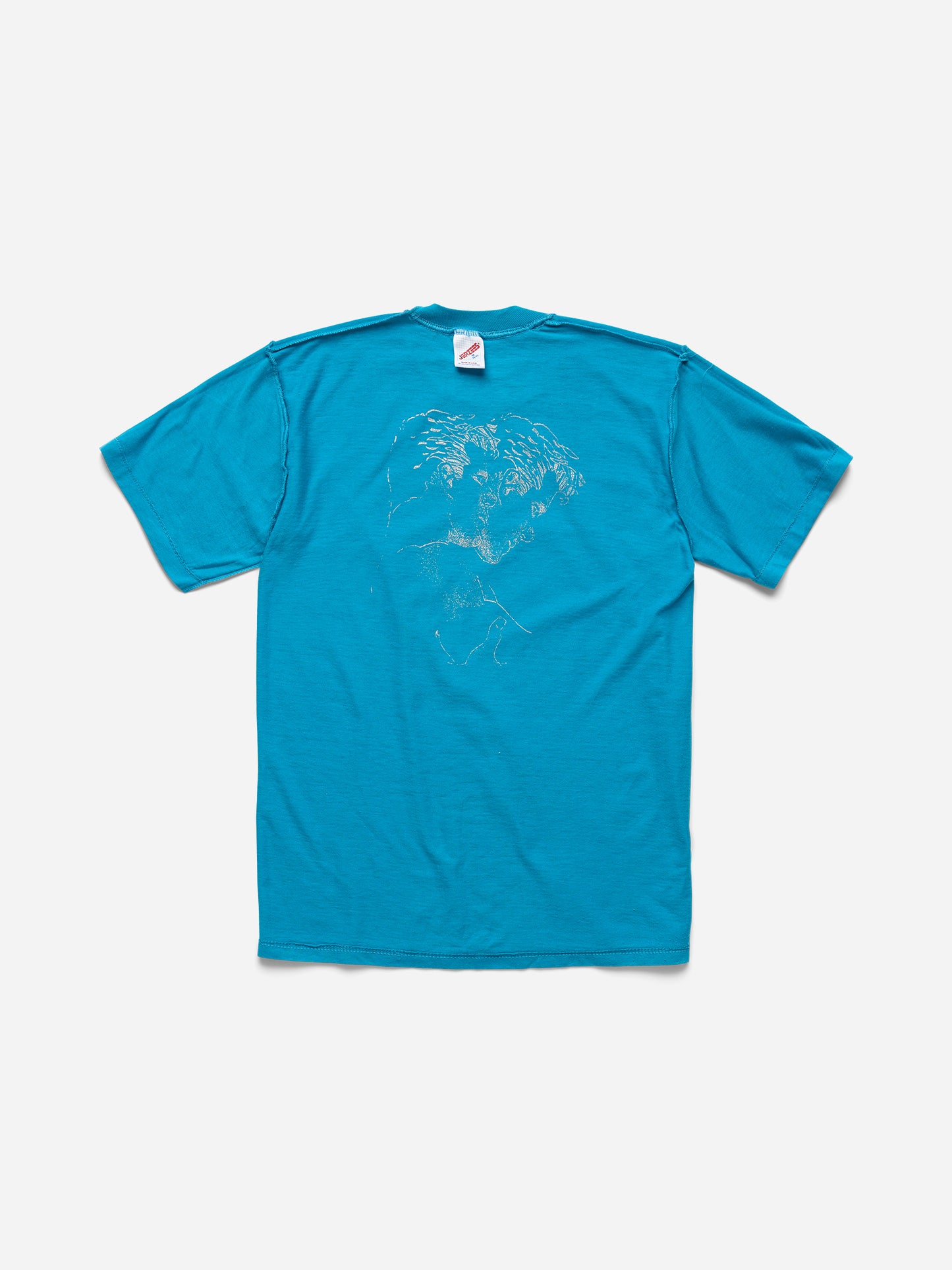SPOILED BOYS -  BLUE TEE_BRICK_S/M (e)