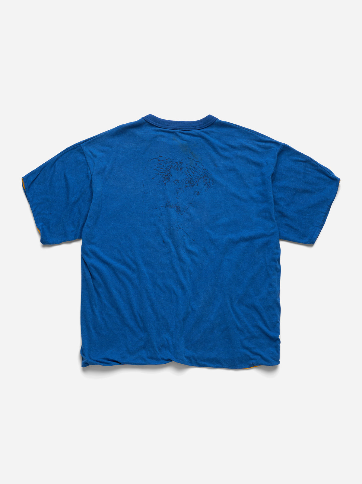 SPOILED BOYS -  BLUE TEE_REVERSIBLE_XL (o)