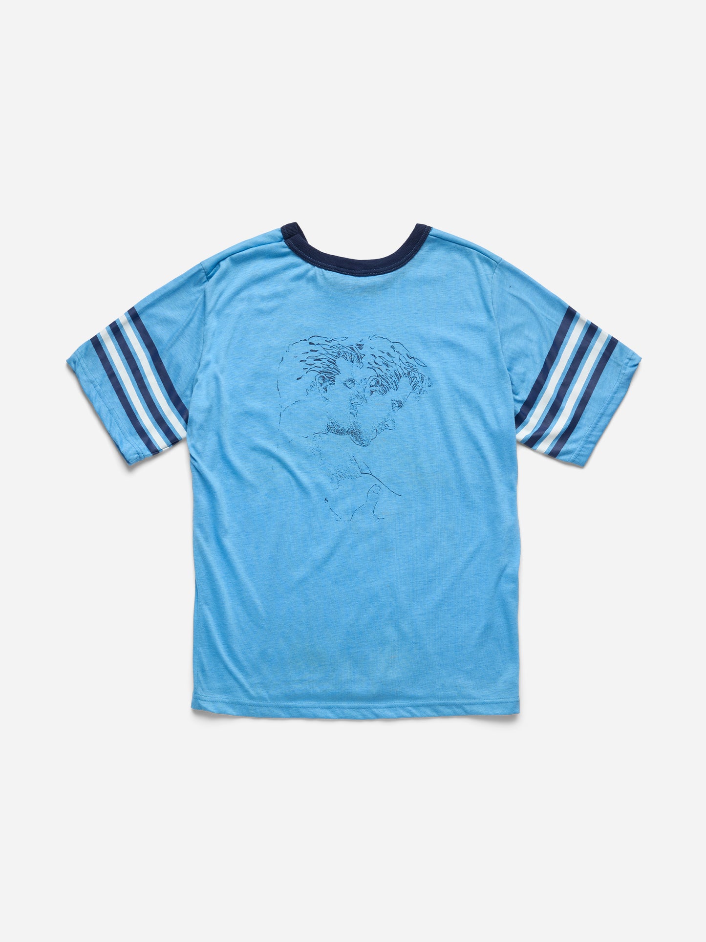 SPOILED BOYS -  BLUE VARSITY RINGER_M/L (p)