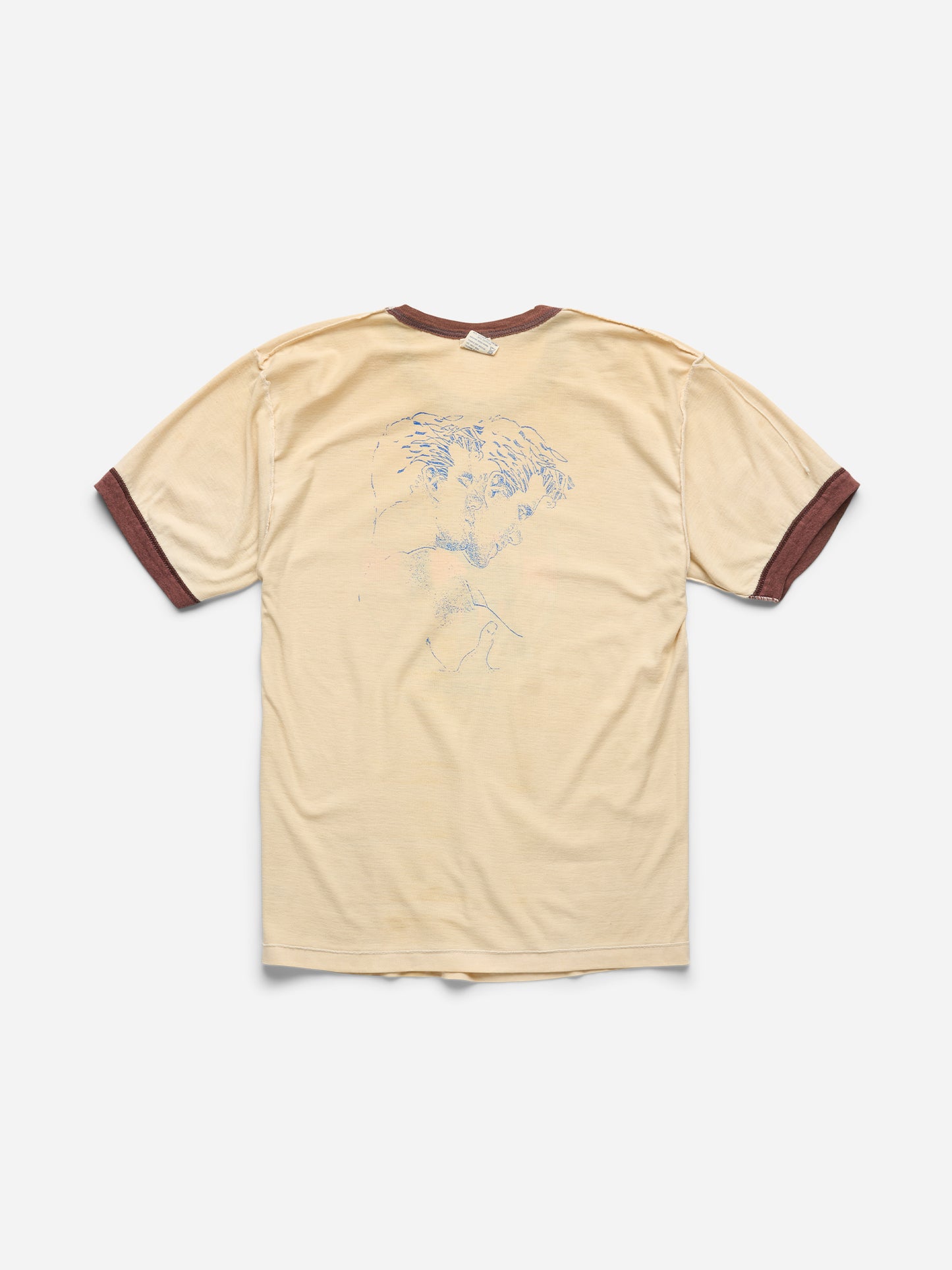 SPOILED BOYS -  CREAM BROWN RINGER_M (r)