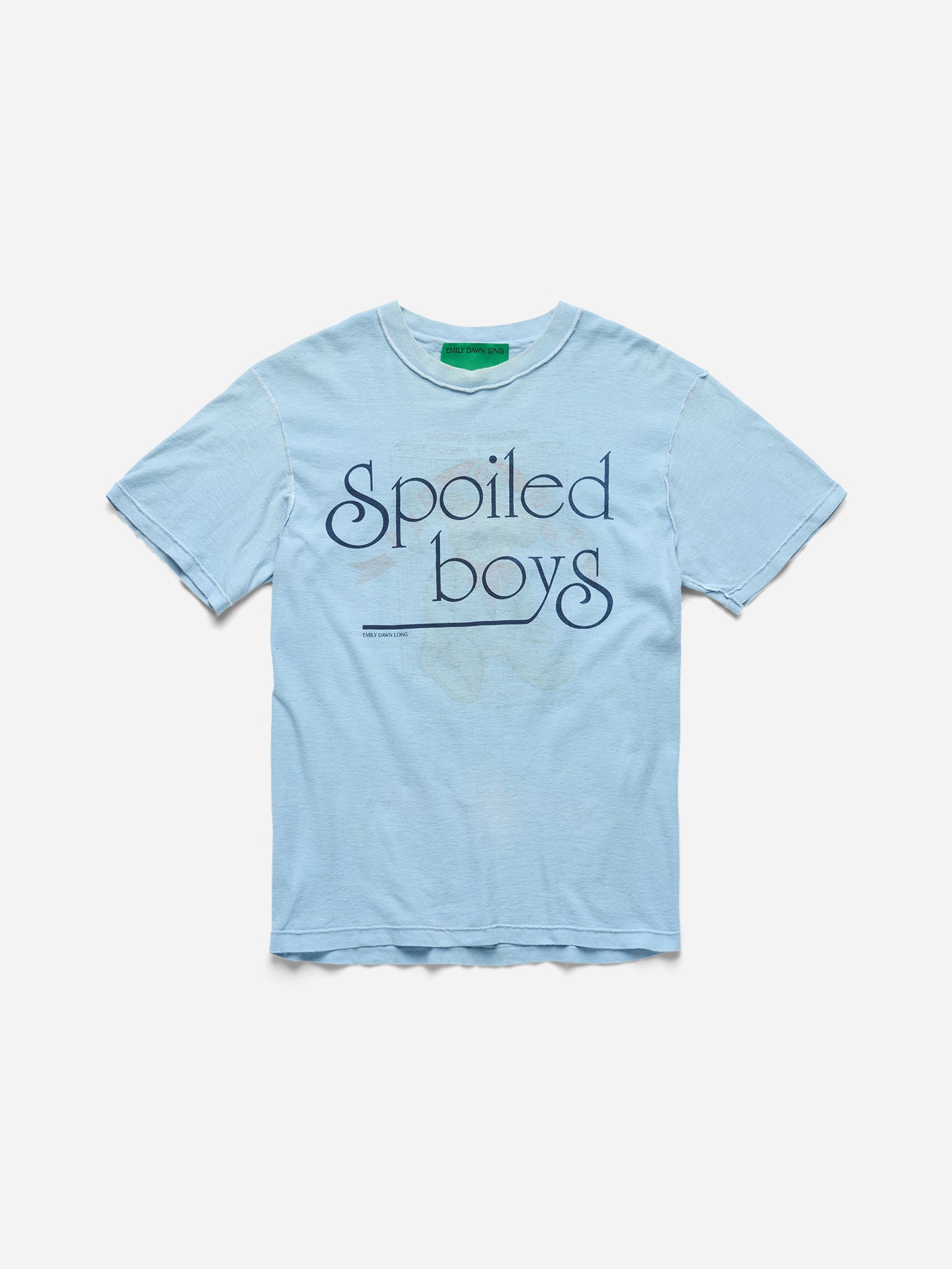 SPOILED BOYS -  LIGHT BLUE TEE_TEDDY_S (s)