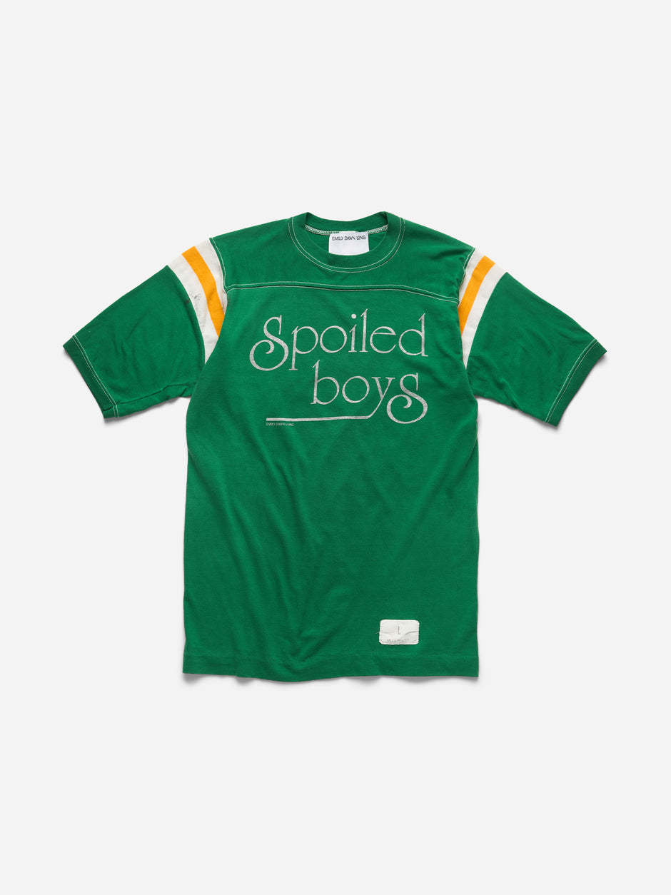 SPOILED BOYS -  GREEN VARSITY_M (v)