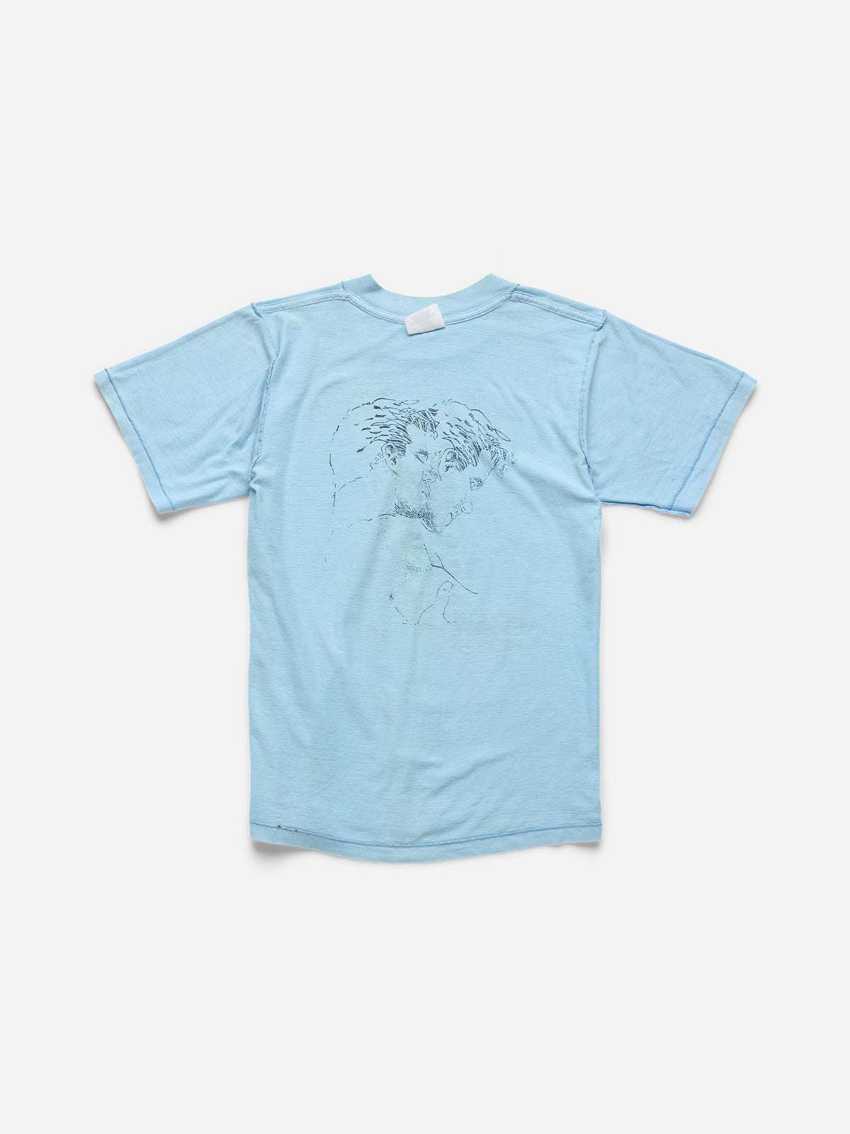 SPOILED BOYS -  LIGHT BLUE TEE_BIKE_XS (x)