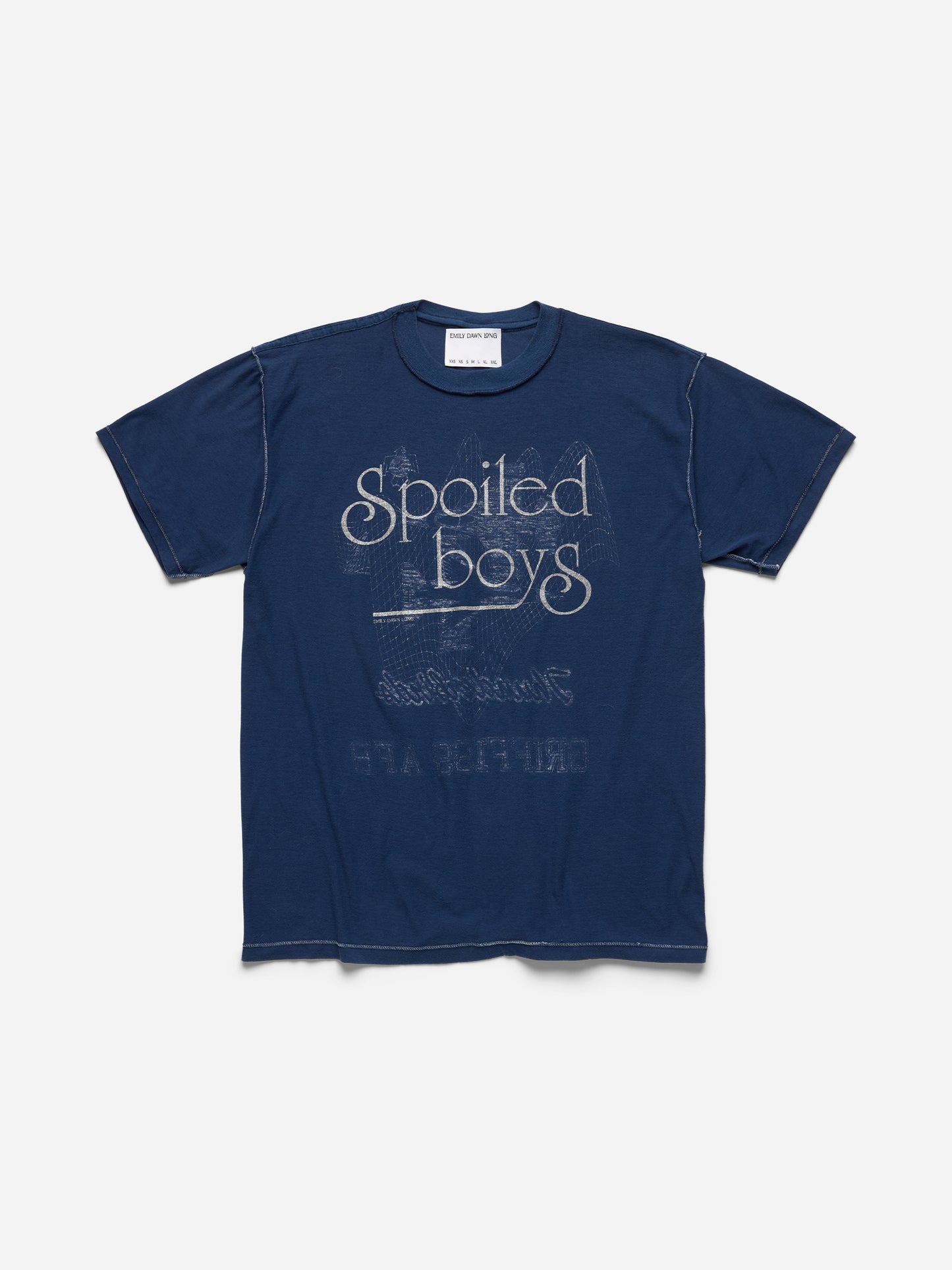 SPOILED BOYS -  NAVY TEE_USAF_L (e)