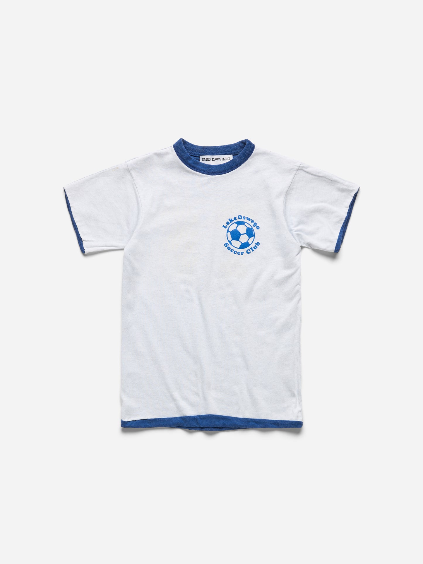 SPOILED BOYS -  BLUE WHITE REVERSIBLE TEE_SOCCER_XXS (n)