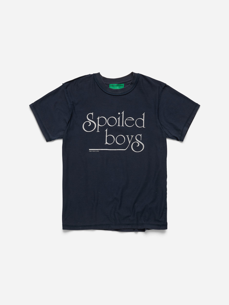 SPOILED BOYS -  BLACK TEE_SUNWEAR_M (d)